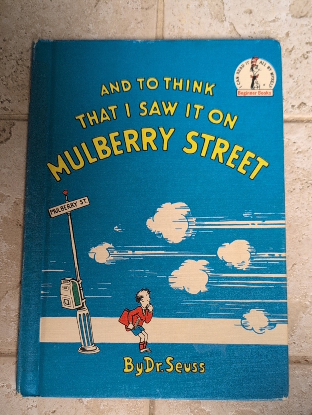 Dr. Seuss And to Think That I Saw It on Mulberry Street - Blue & Yellow Cover